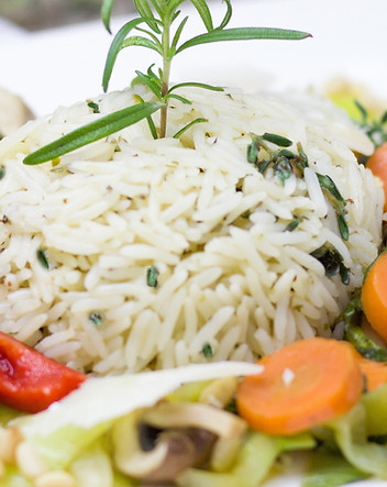 Rice with Roasted Vegetables