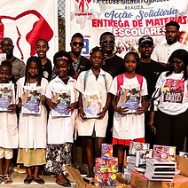 ação social em uma escola