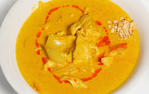 Chicken yellow curry.