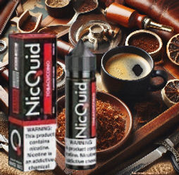 NICQUID Tobacuccino E-Liquids at Vapor Vault St Petersburg, FL