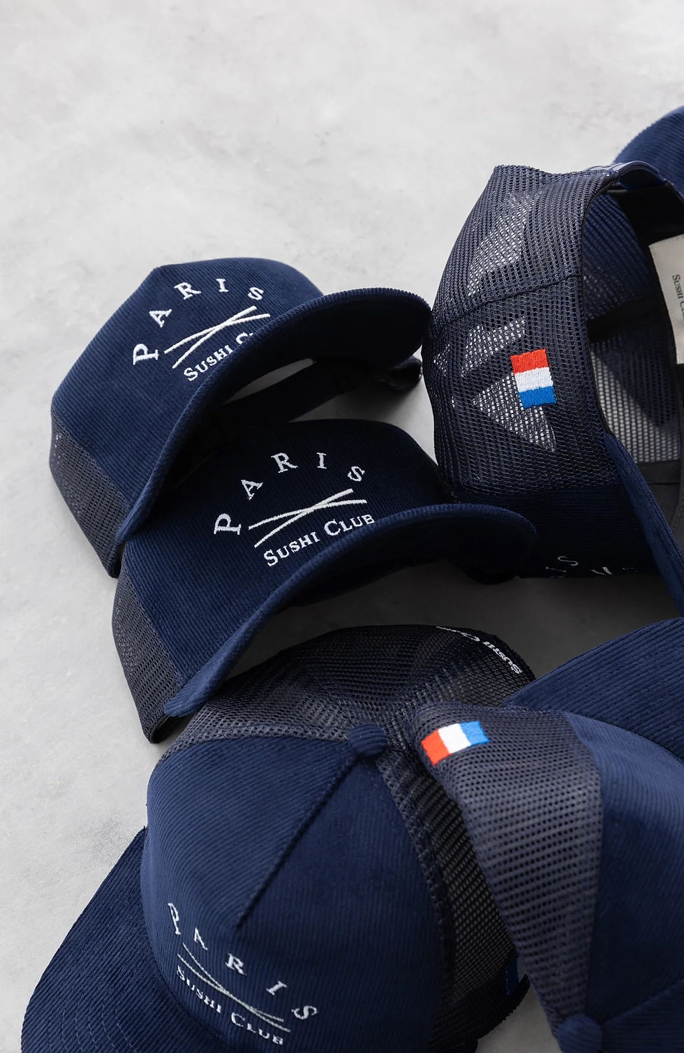 Thumbnail: Paris Sushi Club PSC 5 Panel Flag Corduroy Trucker