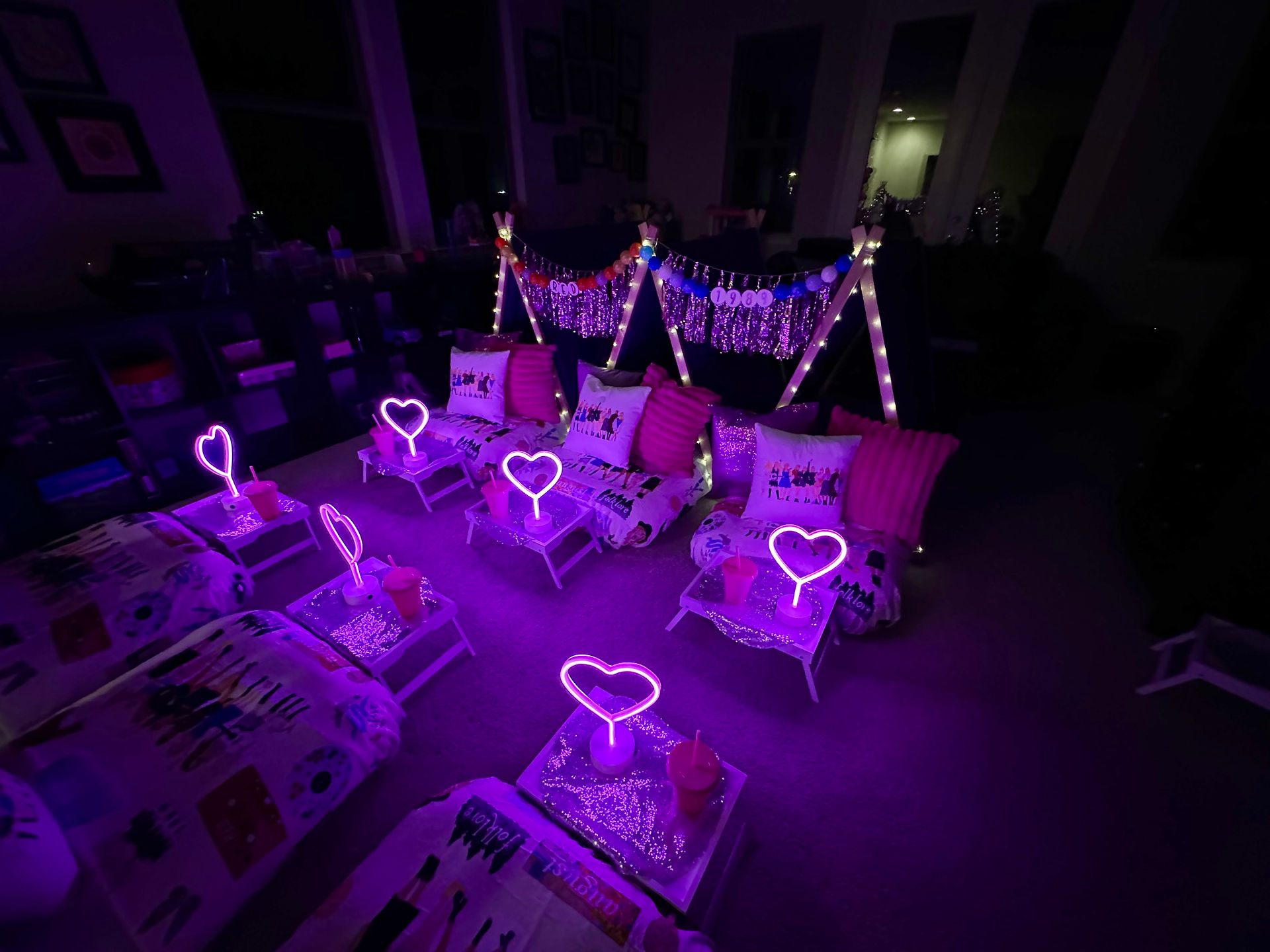 Swiftie Par-Tay sleepover tents from South Austin Sleepover Tents.