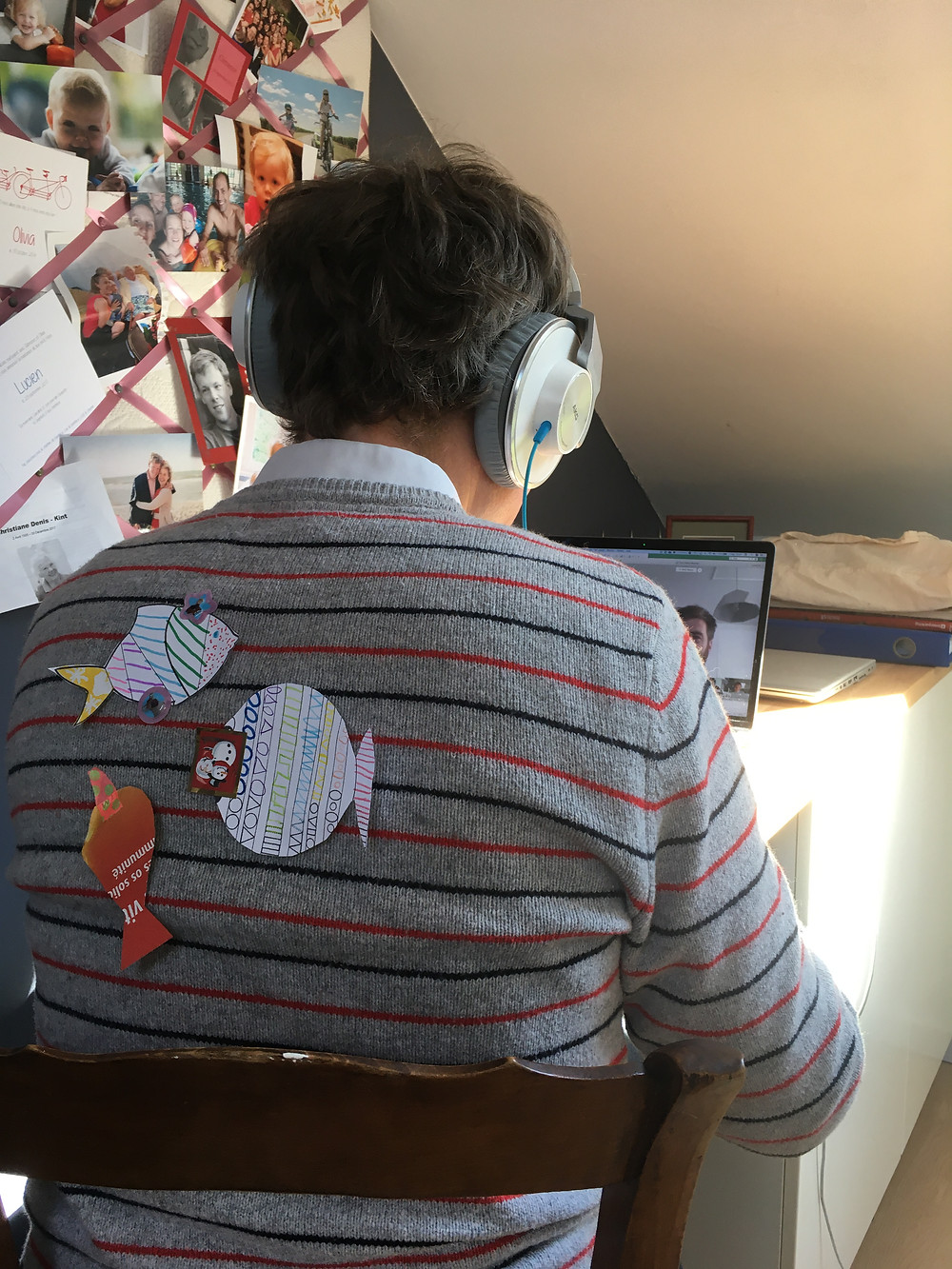 Homeworking on a first of April when your kids are at home has nothing to do with usual homeworking