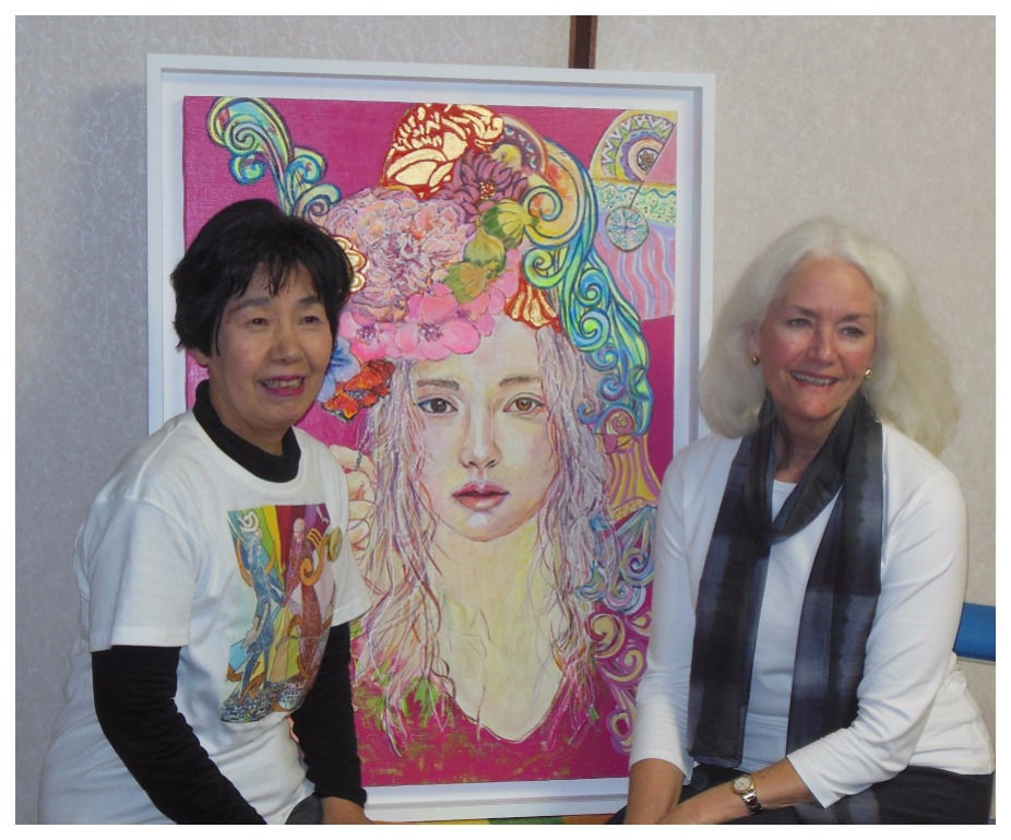 2014年リビーさん来日時のお二人。