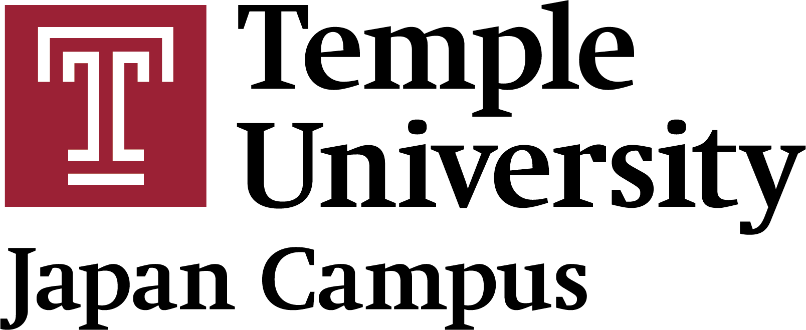 Temple University logo badge.