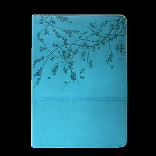 BIBLIA DE LA MUJER CONFORME AL CORAZÓN DE DIOS RV60 PIEL AQUA