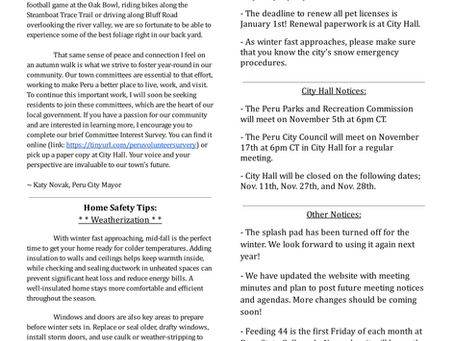 November 2025 City News Letter