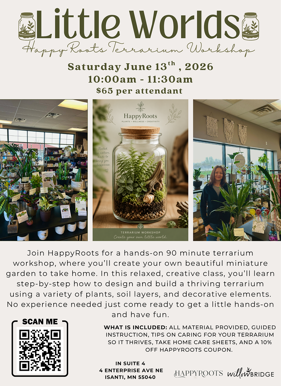 Little Worlds: Terrarium June 13th