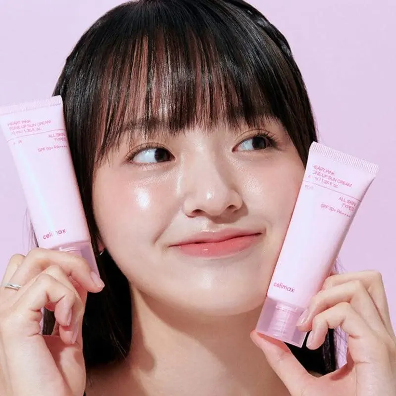 Miniatura: CELIMAX - Heart Pink Tone Up Sun Cream 40ml