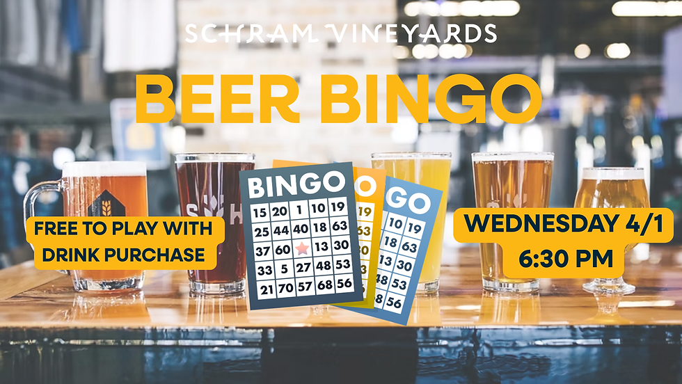 Beer Bingo in The Lodge