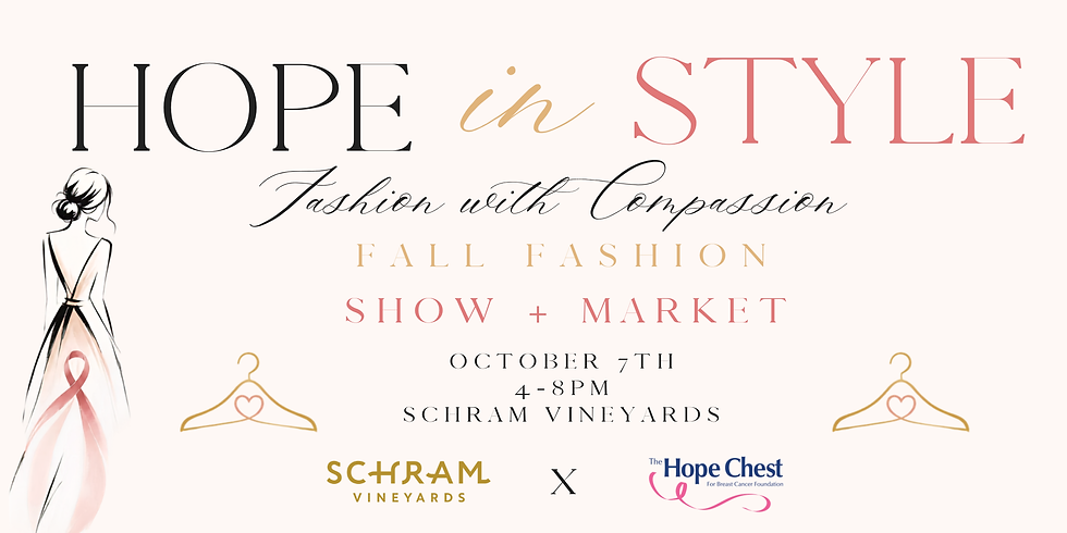 Hope in Style: A Fall Fashion Show + Market