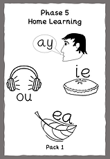 Phase 5 Home Learning Pack 1 Free Resource