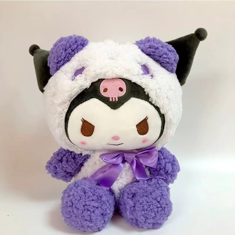 Thumbnail: Sanrio Plush Kawaii Sanrio Kuromi My Melody Cinnamoroll Plush Toys Doll Pillow A