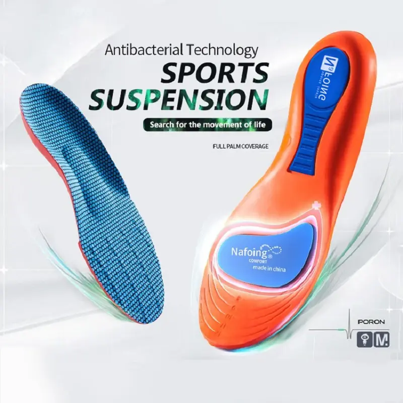 Thumbnail: Sport Orthopedic Insoles for Feet Men Women EVA Breathable Shock Absorption