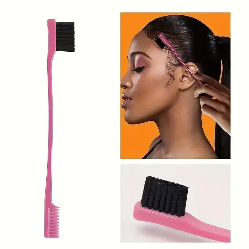 Thumbnail: 6pcs/Set Hair Brush Set Hairdressing Spray Bottle Hair Braiding Loop Rat Tail Co