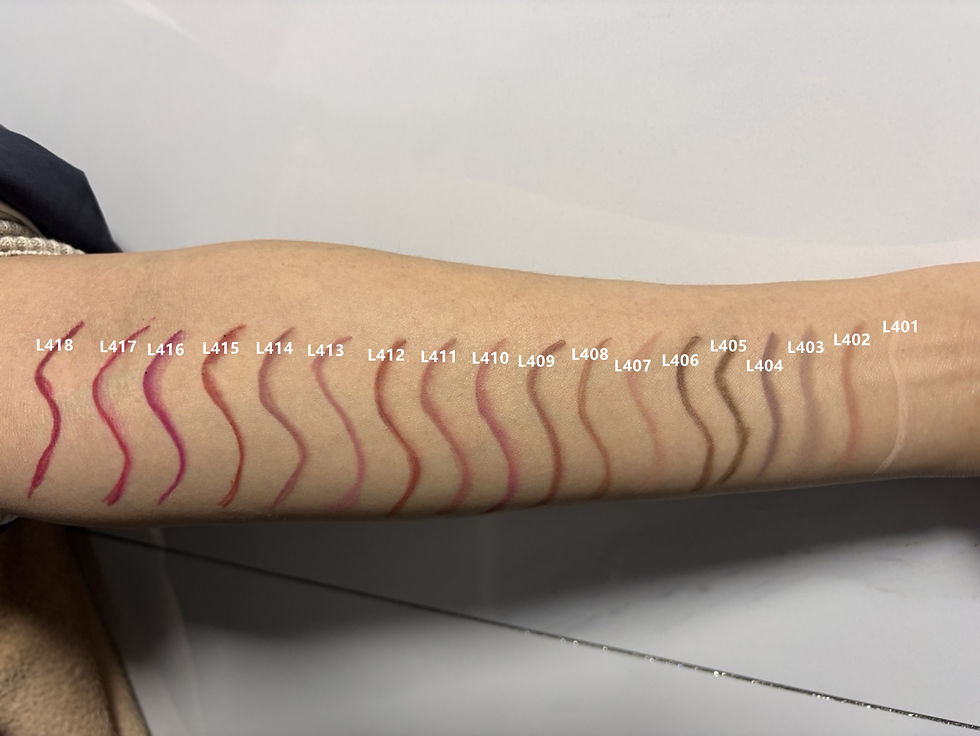 Thumbnail: 6pcs Velvet Matte Lip Liner Pencils Set Long-Lasting Non-Drying Perfect for Lini