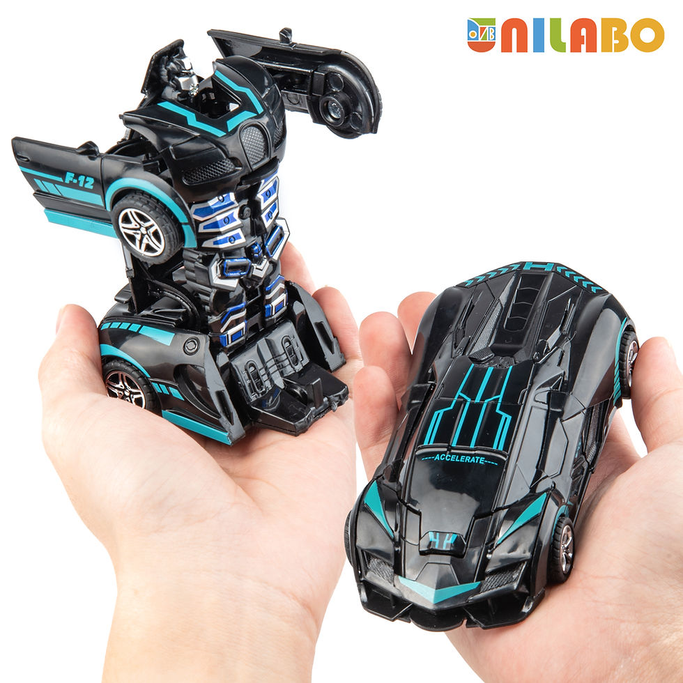 Thumbnail: Transformable Robot Sports Car Toys, No Batteries, Educational Kids Gift, Colorf