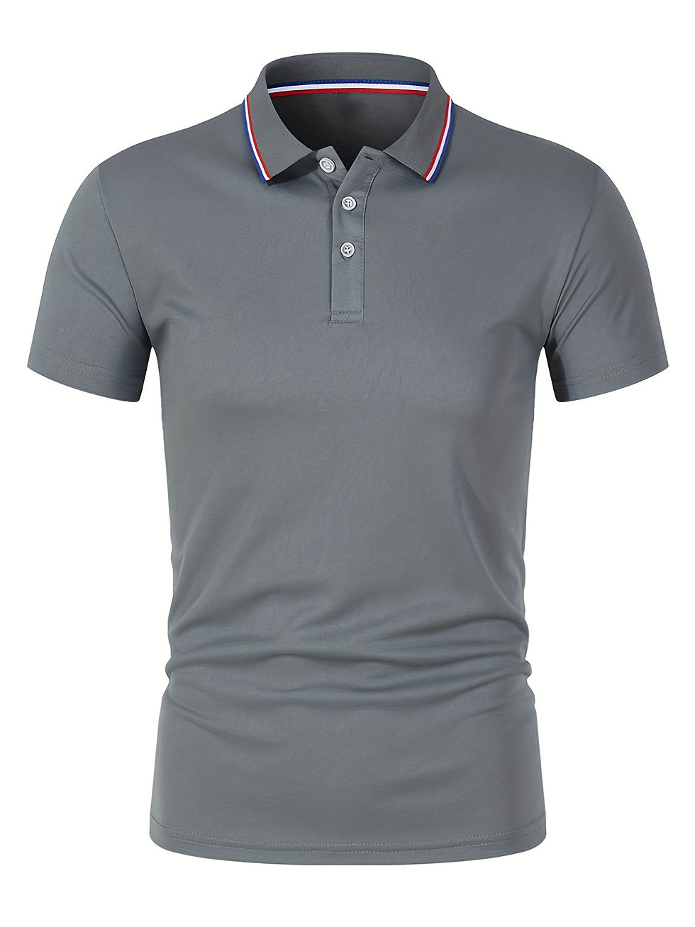 Thumbnail: 2025 Hot Sale Men's Summer Casual Breathable Comfortable Polo Shirt Men's Solid 