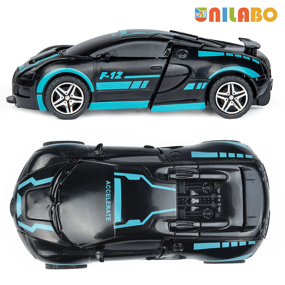 Thumbnail: Transformable Robot Sports Car Toys, No Batteries, Educational Kids Gift, Colorf