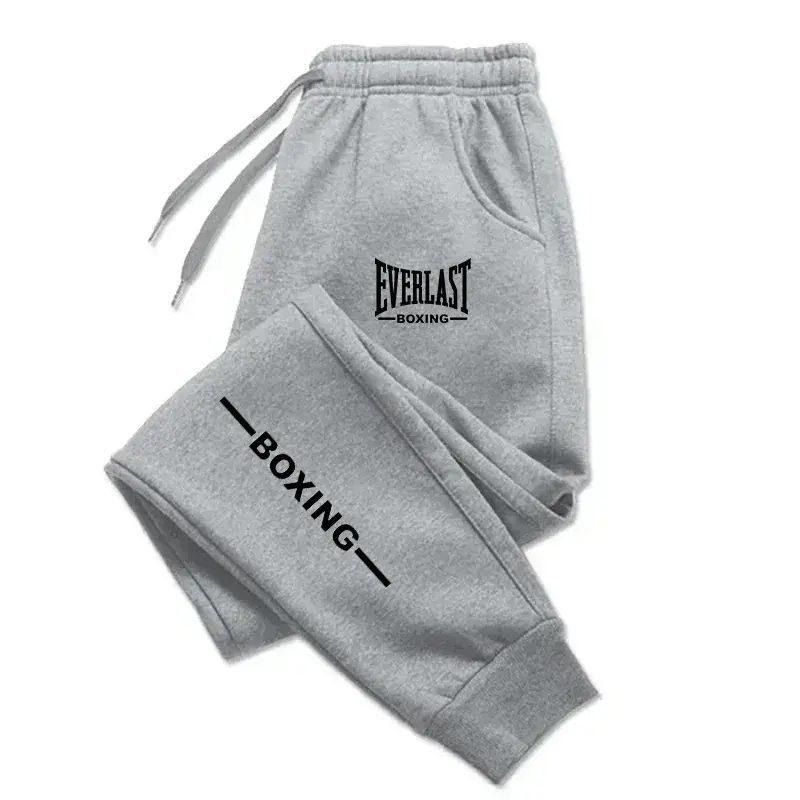 Thumbnail: 2025 Autumn Winter EVERLAST Printed Running Pants Men Women Outdoor Sports Fitne