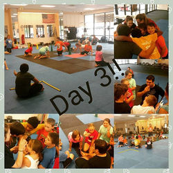 Day 3 begins with team challenge!!