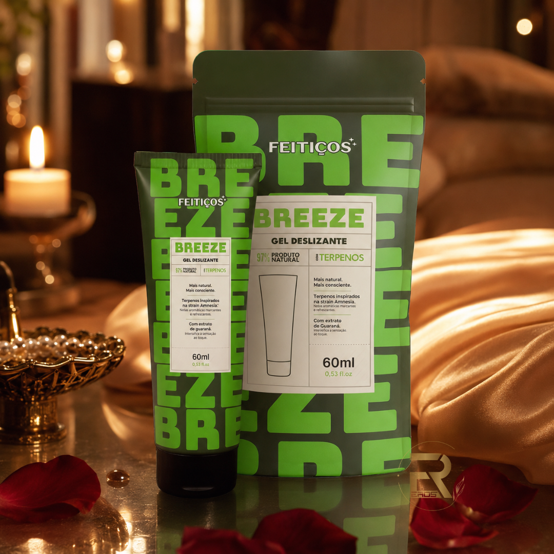 Breeze Gel Deslizante com Terpenos 60ml