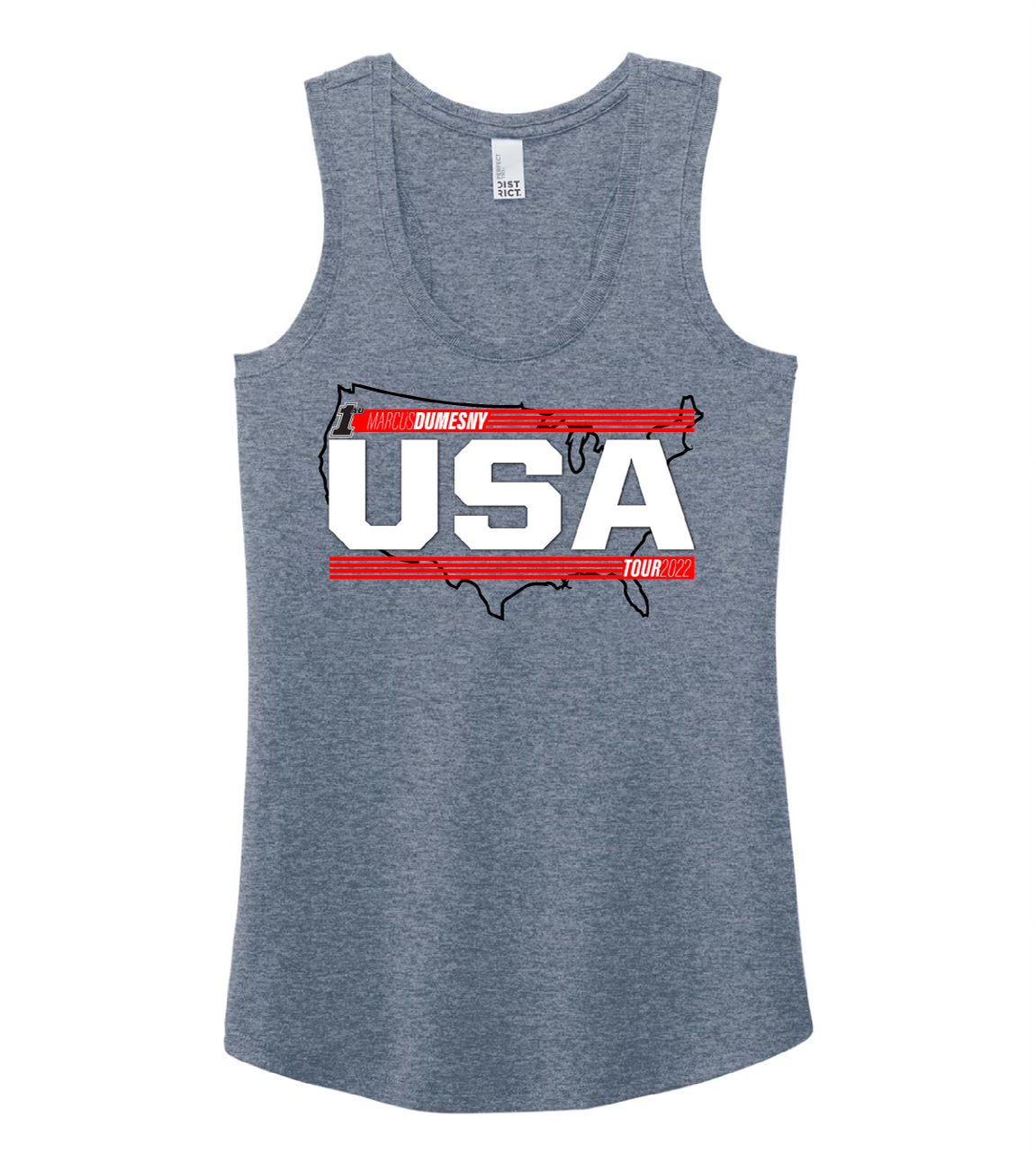 Marcus Dumesny - Ladies USA Singlet