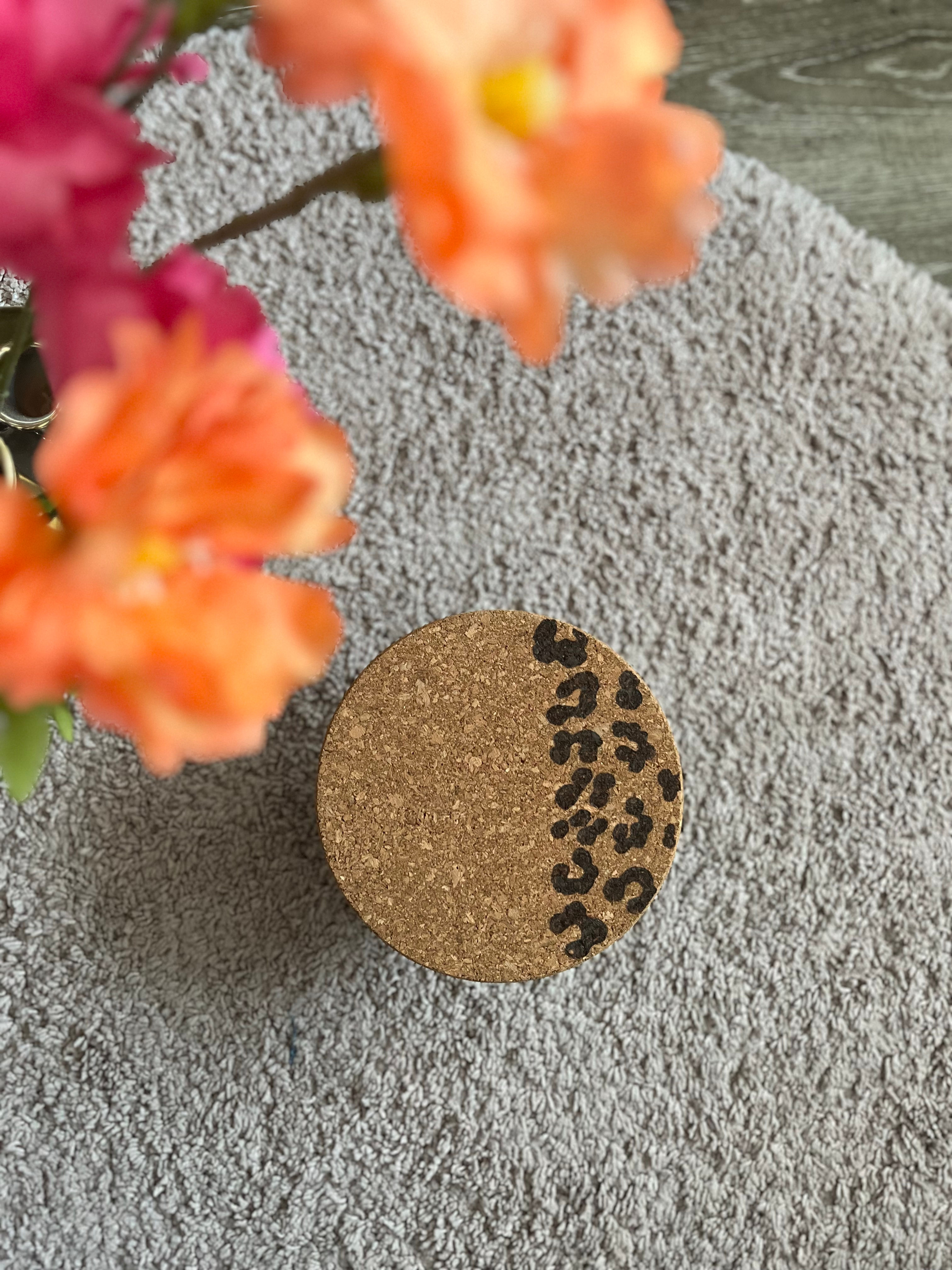 Pannenonderzetter panterprint