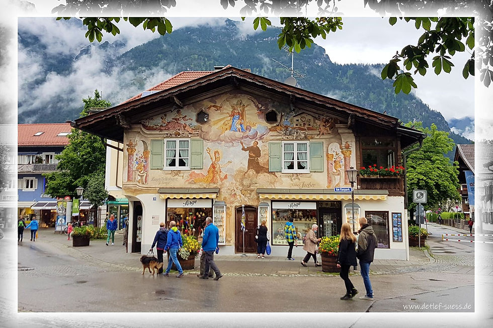 Jede Menge Kunst am Bau