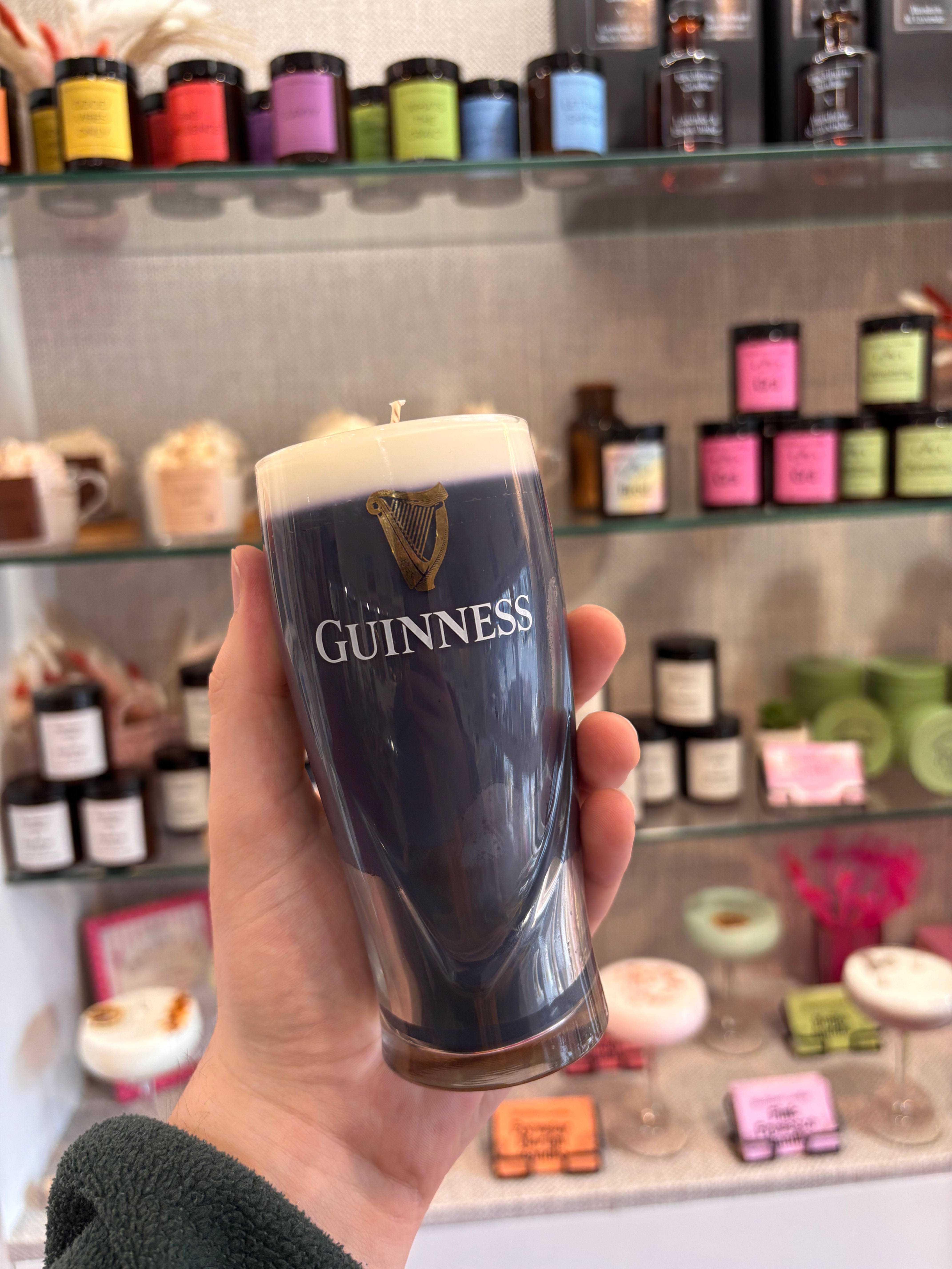 Guinness Inspired Candle