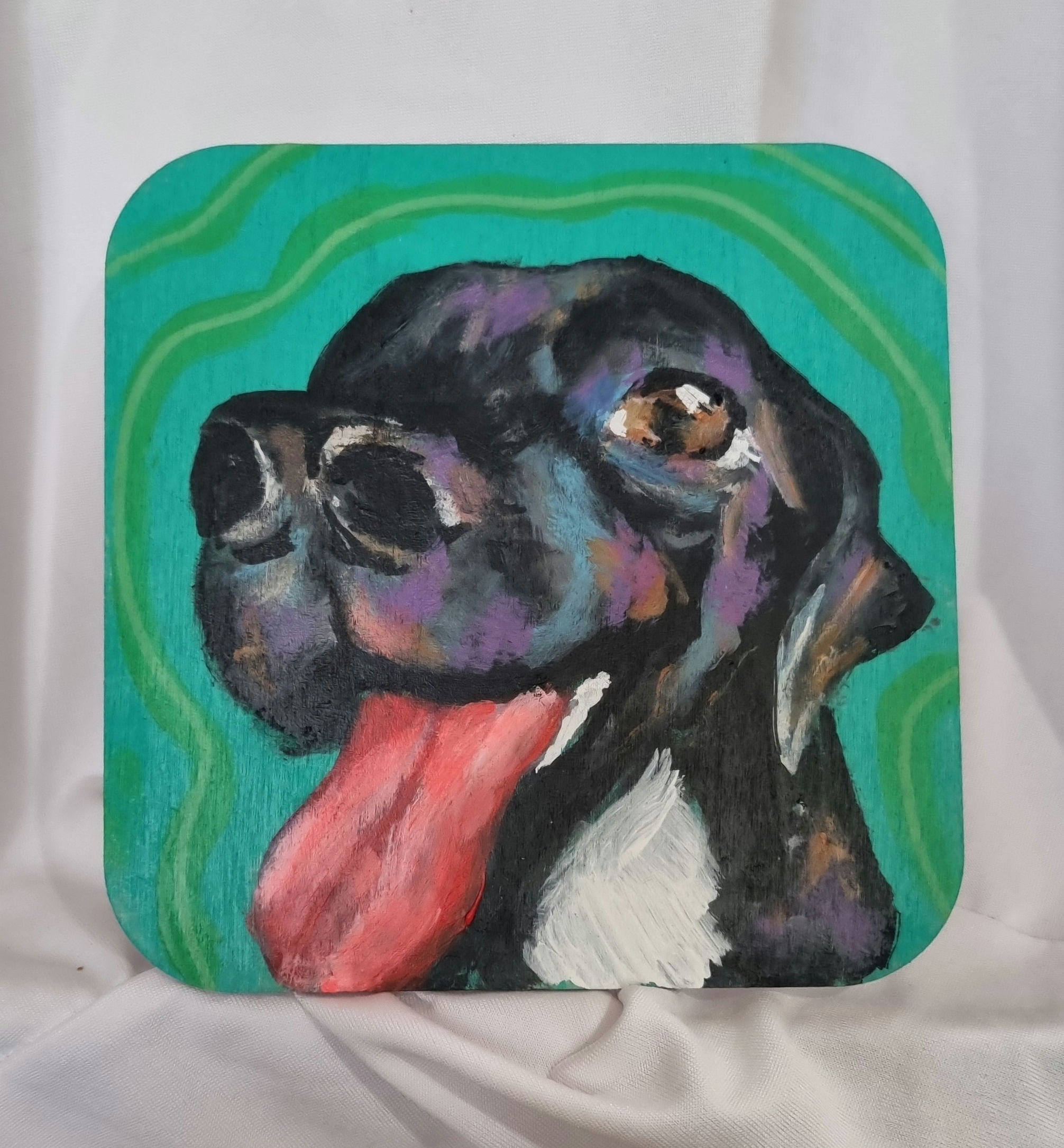 Black lab 5x5