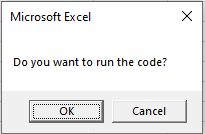 ok and cancel msgbox vba