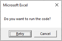 ok and retry msgbox vba