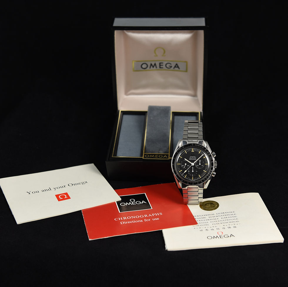 Thumbnail: 1967 Omega Speedmaster ref: 105.012-66 CB. Full Set Box & Papers.