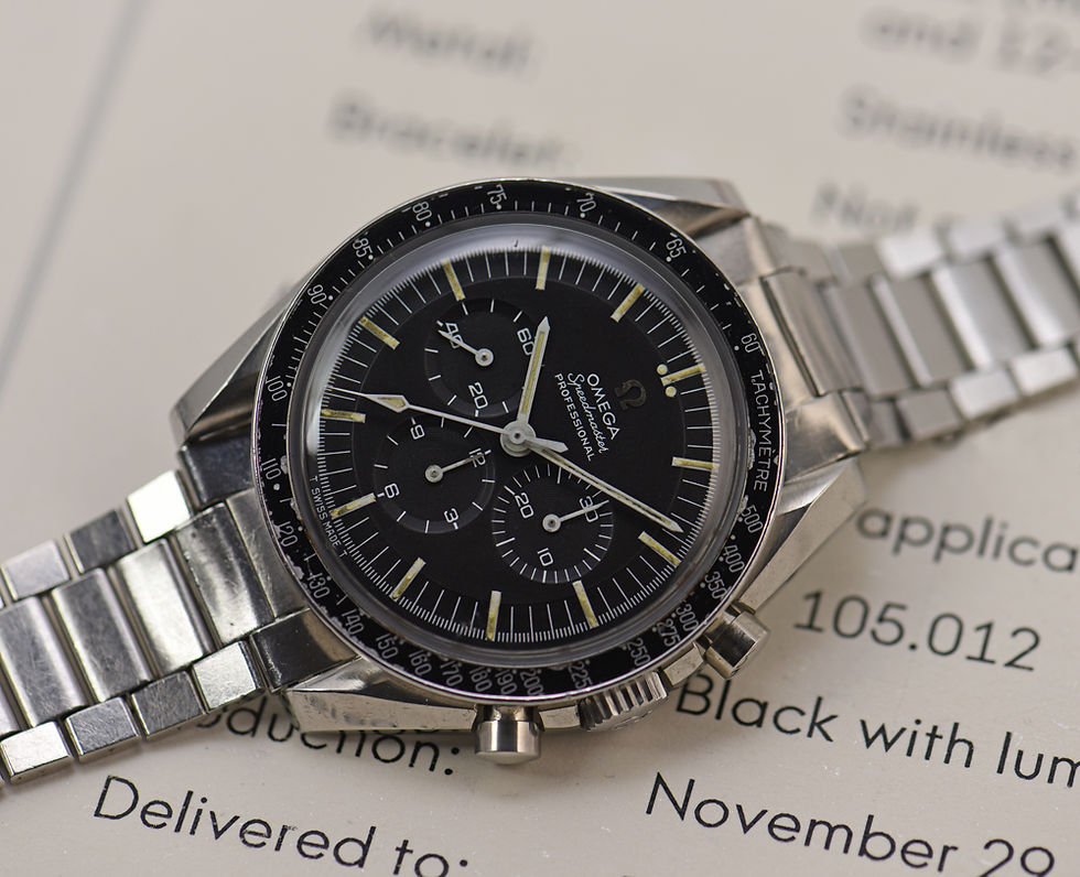 Thumbnail: 1967 Omega Speedmaster 105.012-66CB With Full Provenance.
