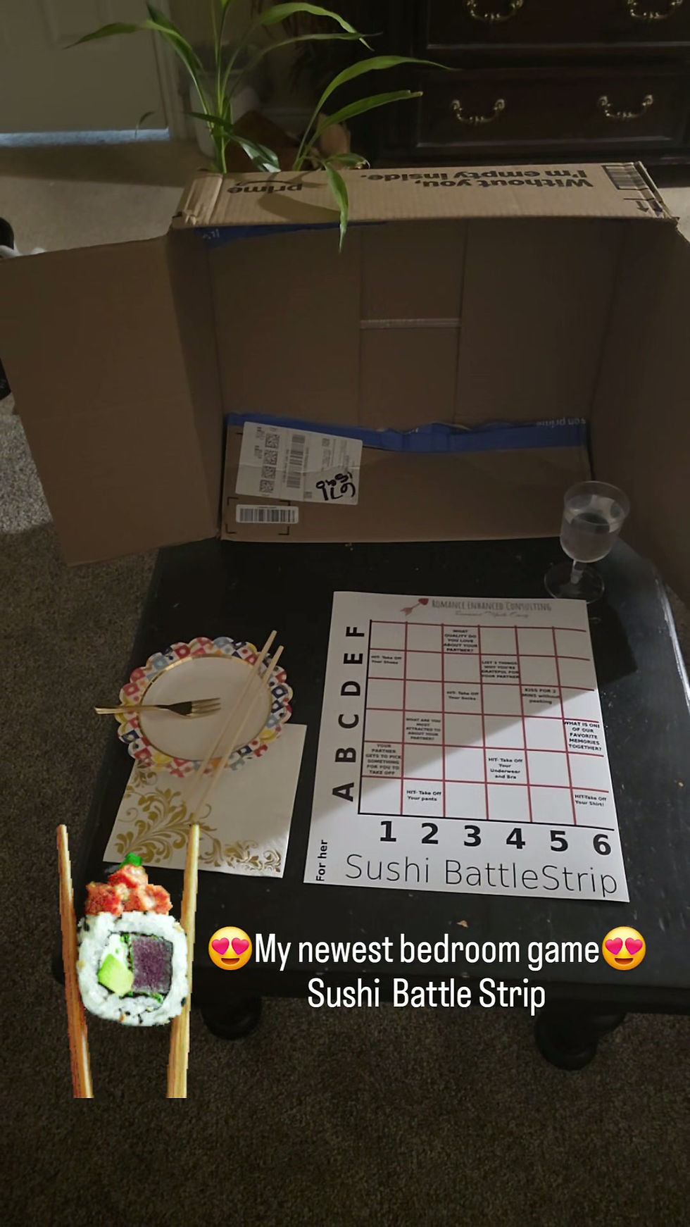 Thumbnail: Sushi  BattleStrip Date Night Kit