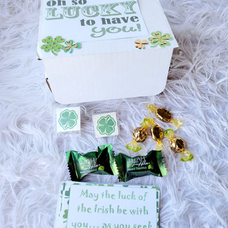 Flirty St. Patrick's Day Playing Card included in the Luck Of The Irish Game from Romance Enhanced Consulting