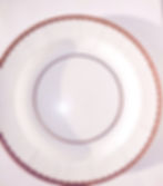 Thumbnail: Rose Gold plates to g o with pink and gold romantic room experience,
