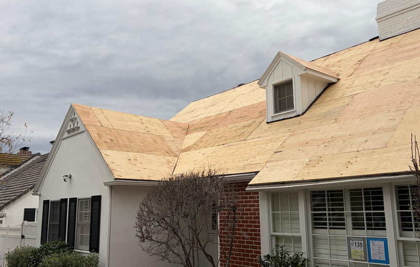 Recently completed project. Complete roof upgrade.