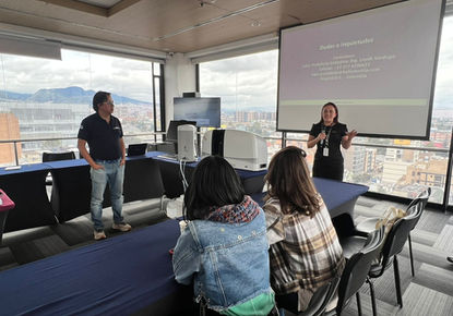 Conteo de partículas viables y no viables en Colombia