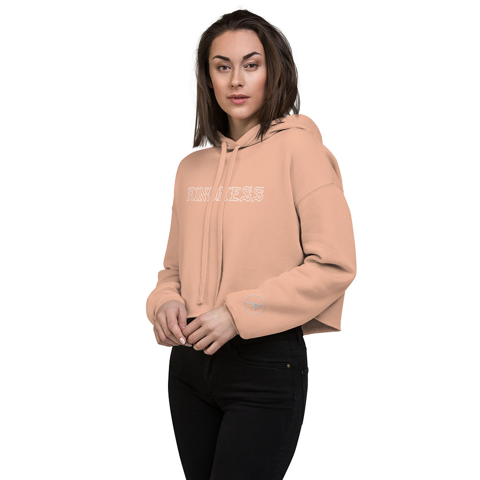 Thumbnail: 'Kindness' Crop Hoodie