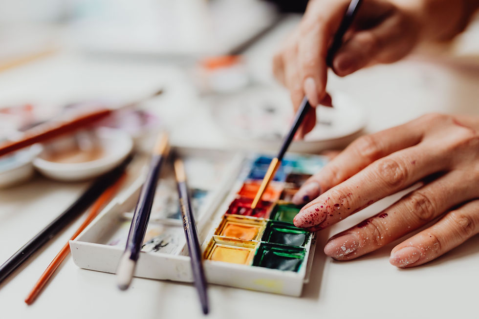 Tuschpalette - Olivia Grove Blog