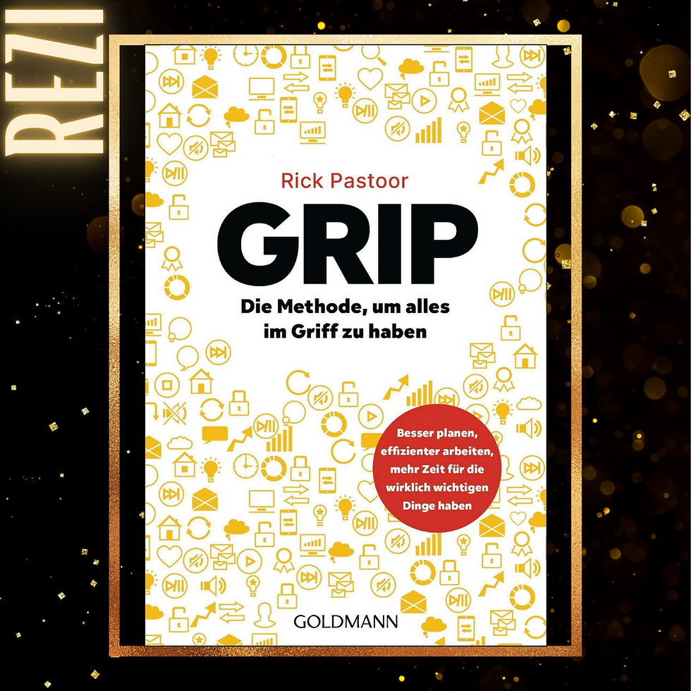 "GRIP – Die Methode, um alles im Griff zu haben" von Rick Pastoor