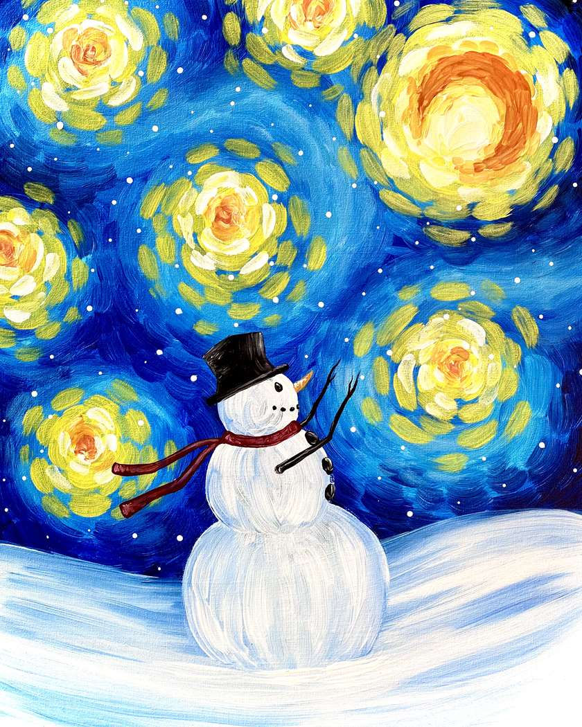 Sip & Paint: Winter edition
