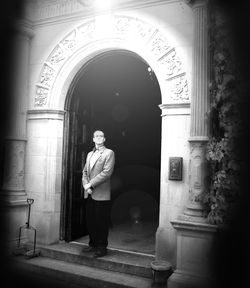 Playing Dead Murder Mystery Man in Grand Entrance Hall.jpg