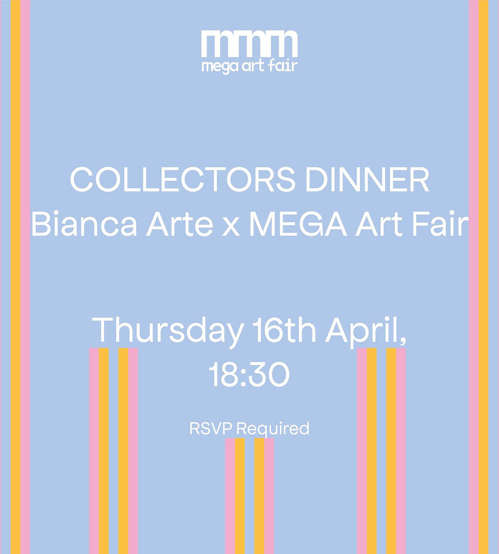 Bianca Collectors Dinner x MEGA Art Fair