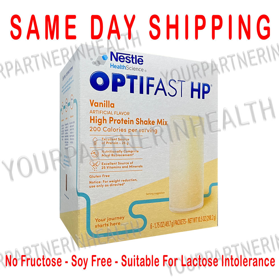 HP VANILLA POWDER - 10 BOXES - 60 SERVINGS