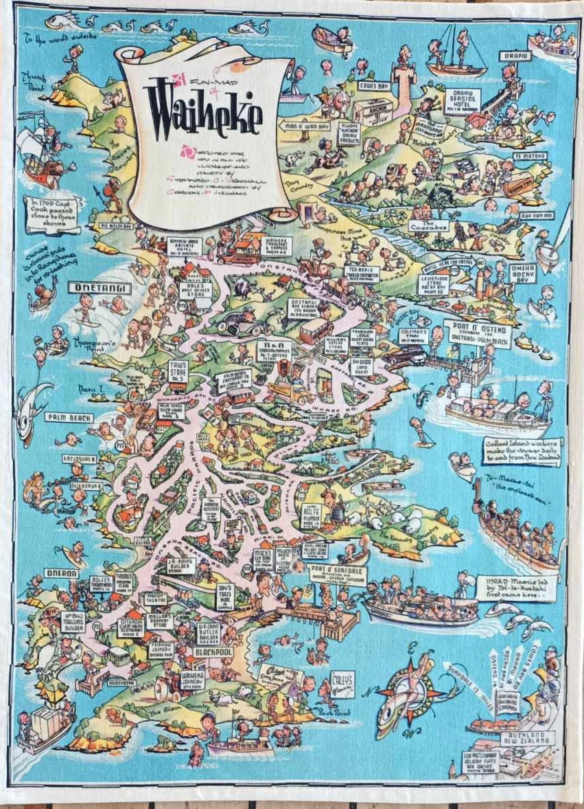 Waiheke Tea Towel 