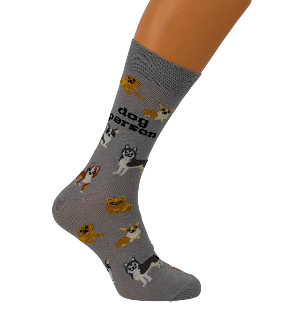 Vīriešu kokvilnas zeķes 1276 DOG PERSON