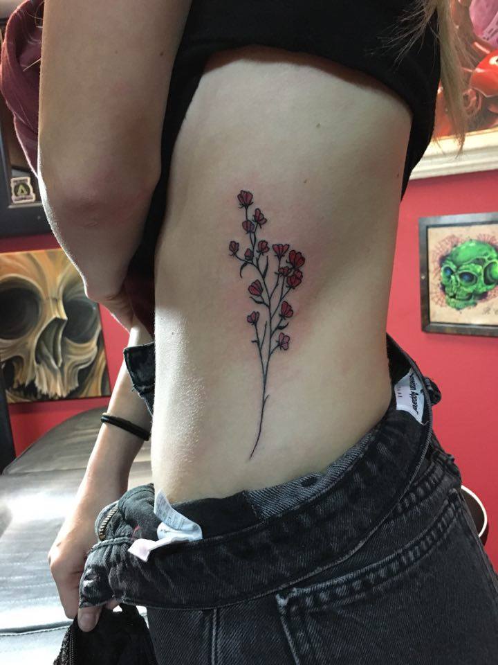 Flower tattoo